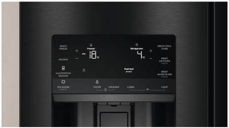 Electrolux EHE6191BB 609L French Door Refrigerator – Matte Charcoal Black