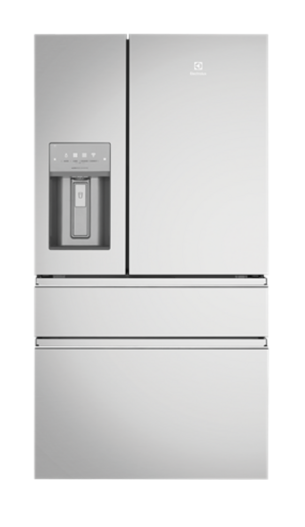 Electrolux EHE6899SA 609L UltimateTaste 900 French door fridge Natural stainless steel Refrigerator