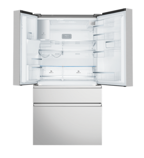 Electrolux EHE6899SA 609L UltimateTaste 900 French door fridge Natural stainless steel Refrigerator