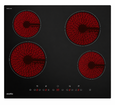 Esatto EOCC60 60cm Electric Oven & Ceramic Cooktop Pack