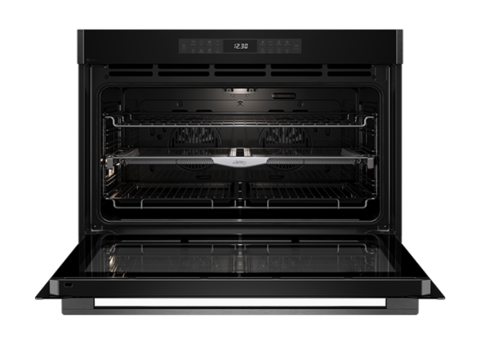 Euromaid EPO917ASTB 90cm 17 Function Pyrolytic Built-In Oven with Air Fry – Dark Stainless