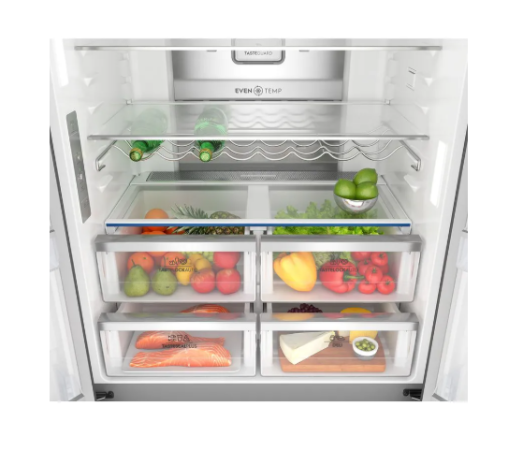 Electrolux EQE5607BA 562L UltimateTaste 700 Quad Door French Door Fridge Matte Black