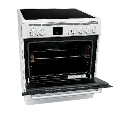 Eurotag EU-60WC 60cm Freestanding Electric Cooker – White