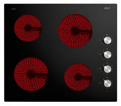SOLT GGSCC6004K 60cm Ceramic Cooktop - Cooktops