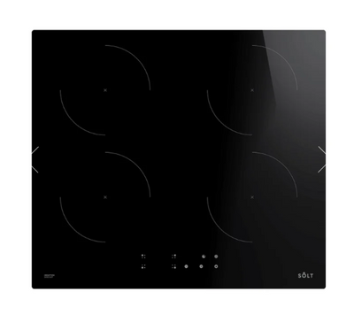 Sôlt GGSCI60T 60cm 4 Zone Induction Cooktop – Black Ceramic Glass