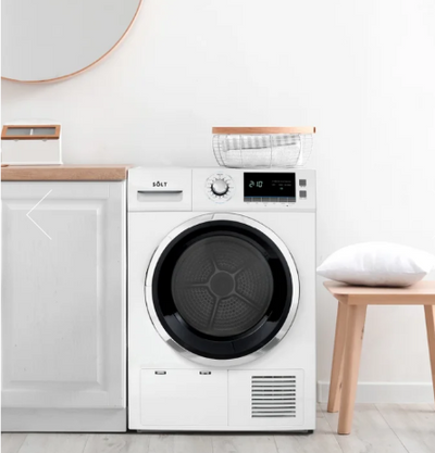 SOLT GGSHPD80 8kg Heat Pump Dryer – Dark Stainless Steel