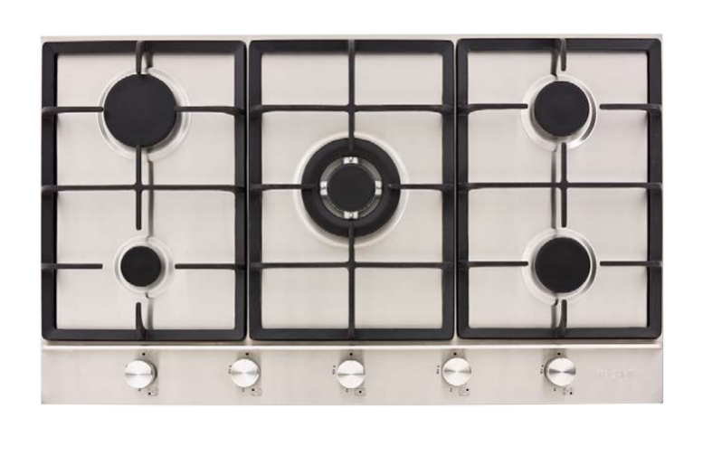 Technika H950STXFPRO 90cm Stainless Steel Gas Cooktop