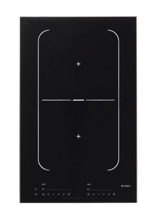 ASKO HI1355G 33cm 2 Zone Domino Induction Cooktop – Black Ceramic Glass