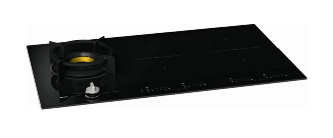 ASKO HIG1995AD Pro Series 90cm Duo Fusion Gas & Induction Cooktop – Black Ceramic Glass