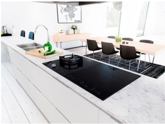 ASKO HIG1995AD Pro Series 90cm Duo Fusion Gas & Induction Cooktop – Black Ceramic Glass