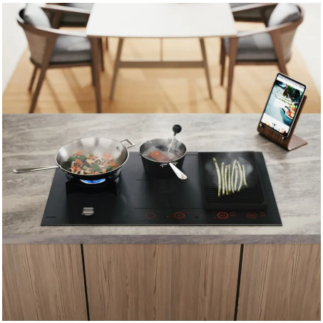 ASKO HIG89524BGD1 Elements 90cm Duo Fusion Gas & Induction Cooktop with Celsius°Cooking™ – Black