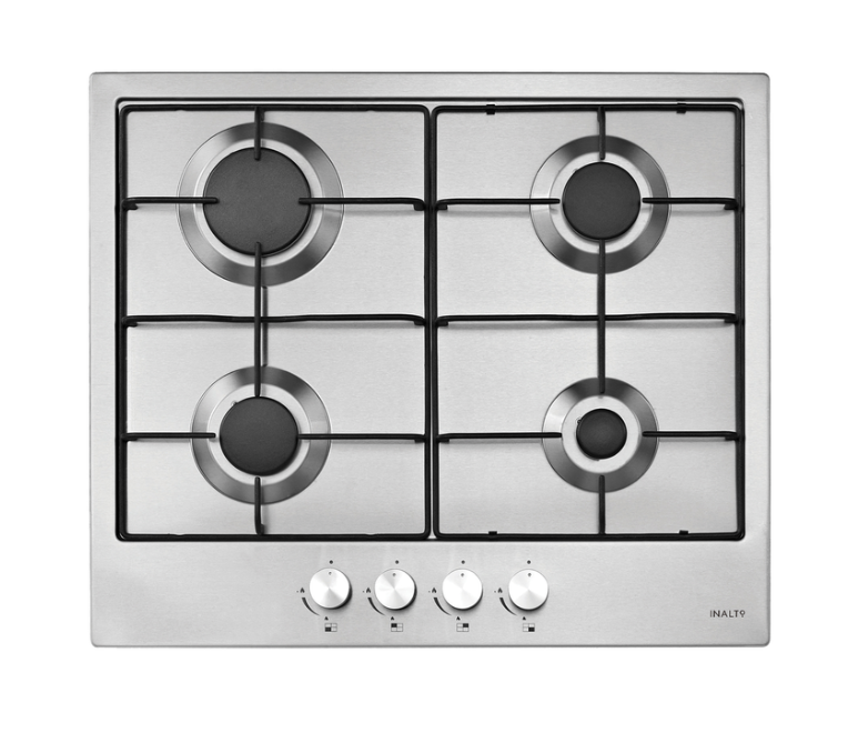 Inalto ICG6F 60cm Gas Cooktop Stainless Steel Cooktops