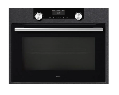 ASKO OCM8464B 45cm Built-In Combination Microwave Oven – Black Steel