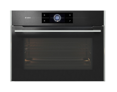 ASKO OCM8478G 45cm Combination Microwave Oven Black Glass