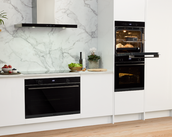 Technika TO6010ATB 60cm 10 Function Built-In Oven with Steam Bake & Air Fry – Dark Stainless