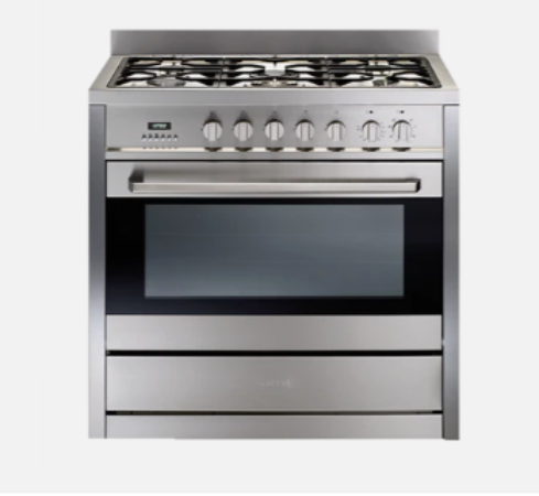 Technika TU950TME8 90cm Dual Fuel Freestanding Cooker Stainless Steel