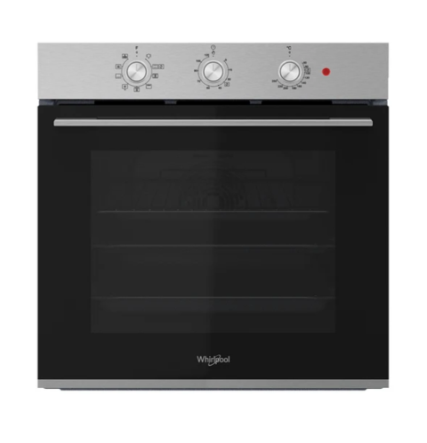 Whirlpool W4OMK381HU0XA 60cm 71L Air Fry Hydrolytic Multi-Function Built-In Oven – Stainless Steel