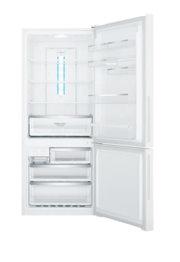 Westinghouse WBE4302WC-R 425L bottom freezer fridge - White Refrigerator