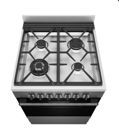 Westinghouse WFE616DSC 60cm Dual Fuel Freestanding Cooker – Dark Stainless Steel