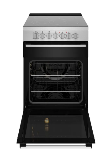 Westinghouse WFE642SCB 60cm freestanding electric oven and ceramic cooktop, stainless steel
