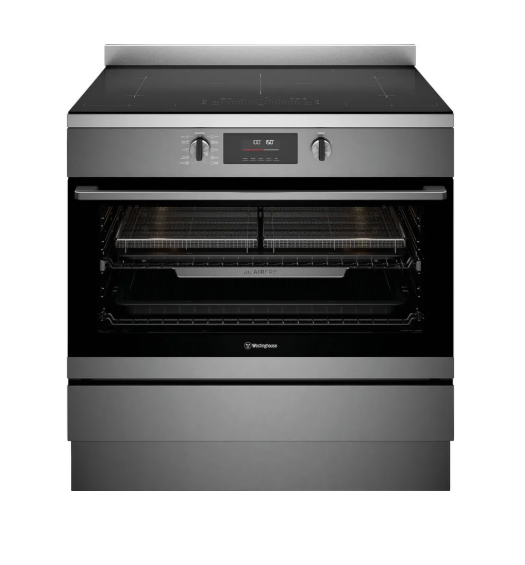 Westinghouse WFE9756DD 90cm Dark Stainless Steel Freestanding Induction Cooker