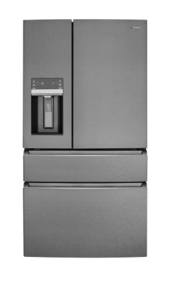 Westinghouse WHE6170BB 609L French Door Fridge - Dark Stainless Steel