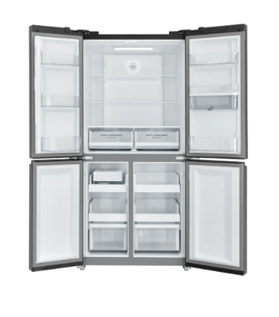 Westinghouse WQE4960BA 492L Quad Door Refrigerator – Matte Charcoal Black
