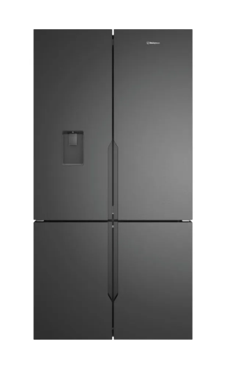 Westinghouse WQE5650BA 564L Quad Door Fridge - Matte charcoal black