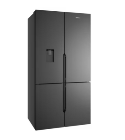 Westinghouse WQE5660BA 564L Quad Door Fridge - Matte charcoal black