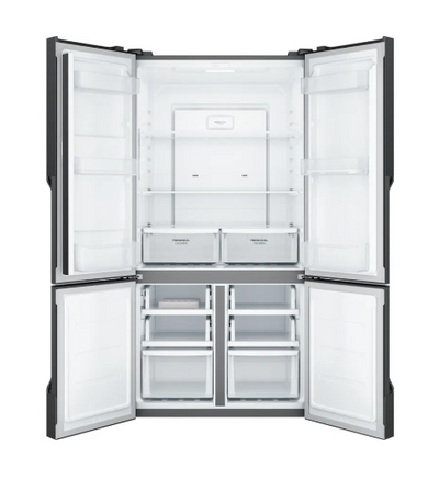 Westinghouse WQE5700BD 564L Quad Door Fridge – Matte Charcoal Black