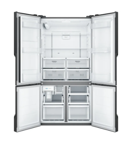 Westinghouse WQE5750BB 564L Quad Door Fridge – Matte Charcoal Black