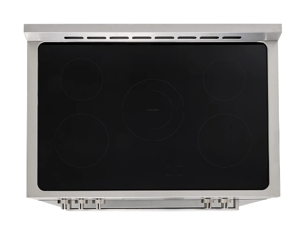 Whirlpool WS91V9KPX 90cm Ceramic Freestanding Oven with Air Fry – Inox