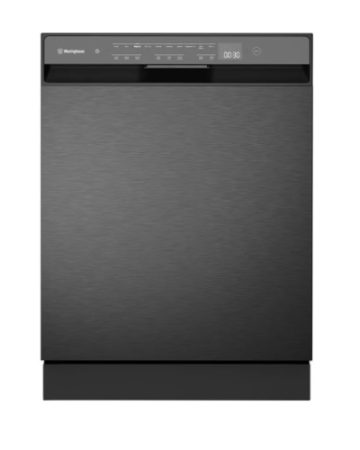 Westinghouse WSU6608KXC 60cm 15 Place Built Under Dishwasher – Dark Stainless Steel