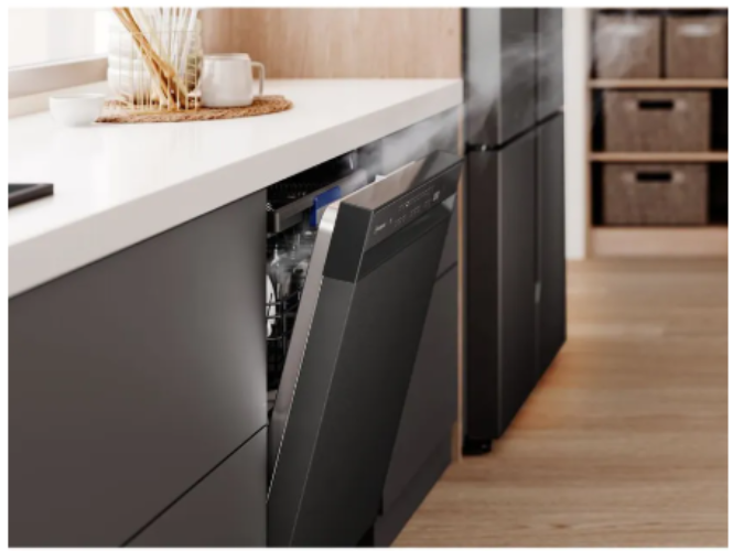 Westinghouse WSU6608KXC 60cm 15 Place Built Under Dishwasher – Dark Stainless Steel