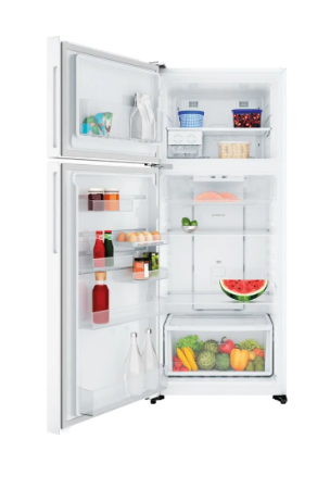 Westinghouse WTM4302WDL 431L top freezer fridge - White Left Hand Opening