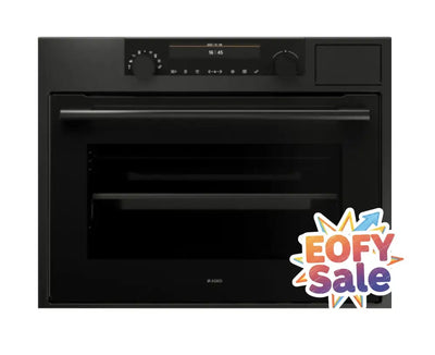 ASKO OCS8487A1 45cm Combi Steam Oven - Graphite Black - Built in Ovens