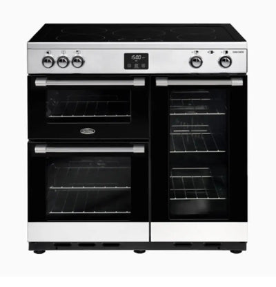 Belling BCC900ISS 90cm CookCentre Deluxe Induction Freestanding Cooker – Stainless Steel - Freestanding Oven