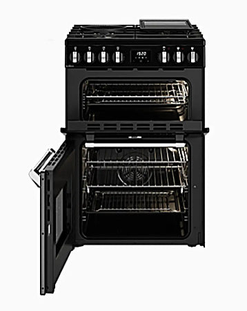 Belling BMR60DODFB 60cm Mini Richmond Dual Fuel Freestanding Cooker – Black - Freestanding Oven