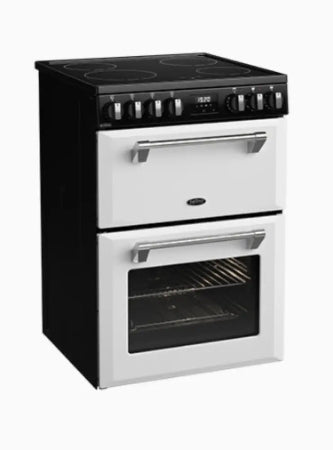 Belling BMR60DOINDW 60cm Mini Richmond Induction Freestanding Cooker – White - Freestanding Oven