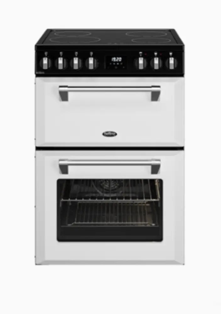 Belling BMR60DOINDW 60cm Mini Richmond Induction Freestanding Cooker – White - Freestanding Oven