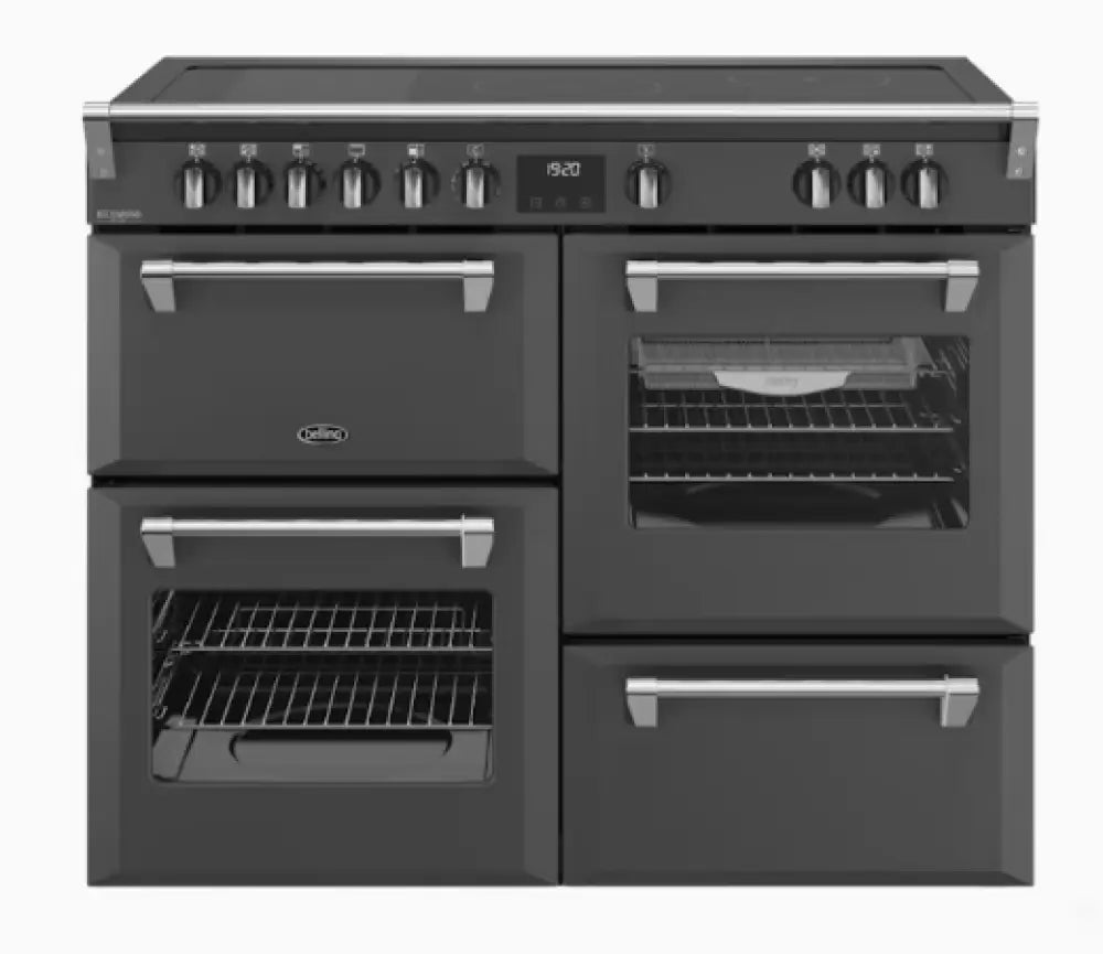 Belling BRDX110INDAN 110cm Richmond Deluxe Induction Range Cooker – Anthracite - Freestanding Oven