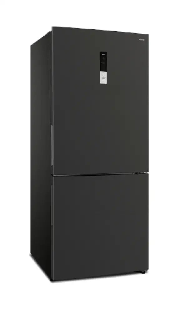 CHiQ CBM395NBS6E 396L Bottom Mount Fridge Black Steel Refrigerator