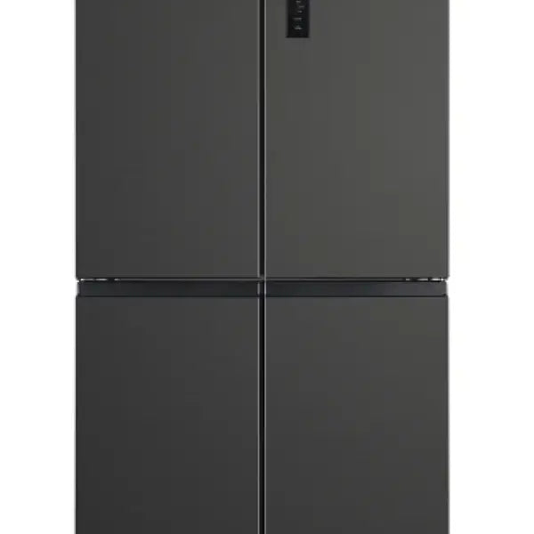 CHiQ CCD502NBS 503L Quad Door Fridge Black Steel