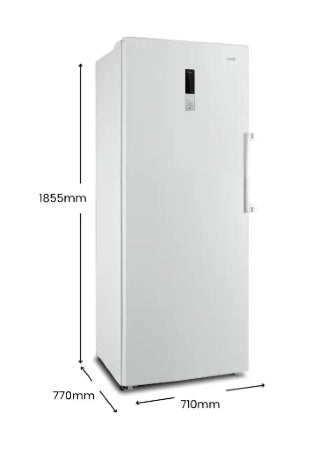 CHiQ CSH380NWL3 380L Hybrid Vertical Freezer Left Hinge White Freezer OR Fridge Hybrid