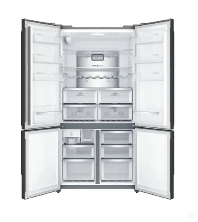 Electrolux EQE5657BA 562L UltimateTaste 700 quad door fridge Matte charcoal black Refrigerator