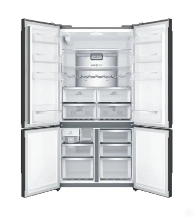 Electrolux EQE5657BA 562L UltimateTaste 700 quad door fridge Matte charcoal black Refrigerator