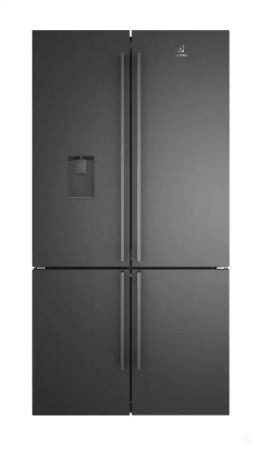 Electrolux EQE5657BA 562L UltimateTaste 700 quad door fridge Matte charcoal black Refrigerator