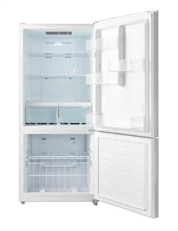 Esatto EBM529W 529L Bottom Mount Fridge White Refrigerator
