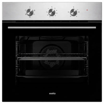 Esatto EOCC60 60cm Electric Oven & Ceramic Cooktop Pack - Built in Ovens