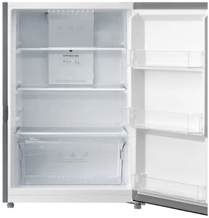Esatto ETM203S 203L Top Mount Refrigerator Silver Refrigerator